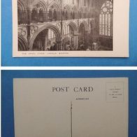 The Angel Choir, Lincoln Minster (D-H-GB09) - Post Card