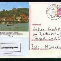 Bund Bildpostkarten BPK Mi. Nr. P 138 n10/154 Hirschhorn o <