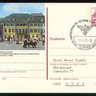 Bund Bildpostkarten BPK Mi. Nr. P 138 p8/111 Bonn (z.d. Zeit Bundeshauptstadt) o <