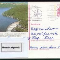 Bund Bildpostkarten BPK Mi. Nr. P 138 r1/6 Edersee - Ferienland Waldeck - Korbach o <