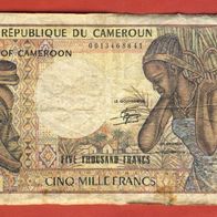 Kamerun 5000 Francs 1984