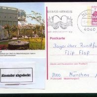 Bund Bildpostkarten BPK Mi. Nr. P 138 r2/28 Hamm, Westfalen o <