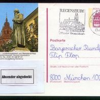 Bund Bildpostkarten BPK Mi. Nr. P 138 r3/44 Mainz o <