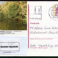 Bund Bildpostkarten BPK Mi. Nr. P 138 r4/59 Rheda-Wiedenbrück o <