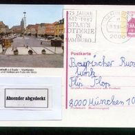 Bund Bildpostkarten BPK Mi. Nr. P 138 r6/90 Bad Neustadt an der Saale o <