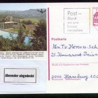 Bund Bildpostkarten BPK Mi. Nr. P 138 r8/113 Wissen, Sieg o <