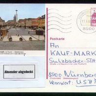 Bund Bildpostkarten BPK Mi. Nr. P 138 s1/6 Bad Neustadt an der Saale o <