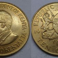 Kenia 10 Cents 1977 ## A
