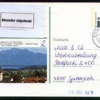Bund Bildpostkarten BPK Mi. Nr. P 139 t2/23 Rimsting o <