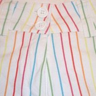 Hose, gestreift, dreiviertellang
