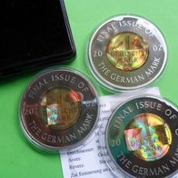 Deutschland BRD 2002 Goldmark - Zum Abschied der Goldmark 2002 - Hologramm