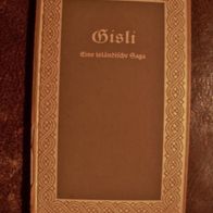 Gisli - eine isländische Saga (F. Ranke,1938)