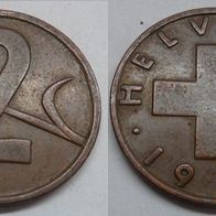 Schweiz 2 Rappen 1952 ## S17