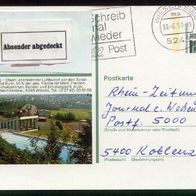 Bund Bildpostkarten BPK Mi. Nr. P 139 u9/127 Wissen, Sieg o <