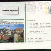 Bund Bildpostkarten BPK Mi. Nr. P 139 v1/5 Schwäbisch Hall o <