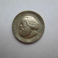 Karl Marx Medaille Münze Berlin Silber 900 SED DDR
