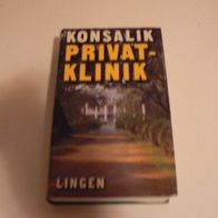 Buch Roman Privatklinik / von Konsalik