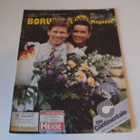 Stadionzeitung Borussia Magazin von Borussia Dortmund Heft 9 vom 24. Oktober 1992