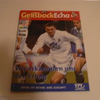 Stadionzeitung des 1. FC Köln Geißbock Echo vom 16. März 2001