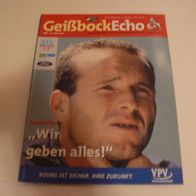 Stadionzeitung des 1. FC Köln Geißbock Echo vom 27. Oktober 2001