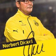 Norbert Dickel ( Borussia Dortmund ) Originalautogramm aus Privatsammlung -al-