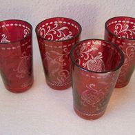 4 Riedel Saft-Gläser