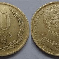 Chile 10 Pesos 2003 ## S17