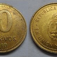 Argentinien 10 Centavos 2010 ## Li9