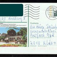 Bund Bildpostkarten BPK Mi. Nr. P 139 v8/115 (1) Bad Kissingen o <