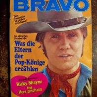 Bravo Nr.52 1971 R. Shayne, Belmondo, T. Rex, E. Sommer, Deep Purple, Rattles