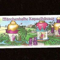 Ü - Ei Beipackzettel Märchenhafte Kapselhäuser 634 964