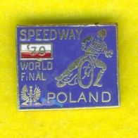 Speedway World Final Poland Brosche Anstecknadel :