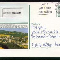 Bund Bildpostkarten BPK Mi. Nr. P 151 x7/96 Stadt Winterberg und seine Dörfer o <
