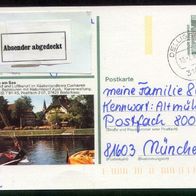 Bund Bildpostkarten BPK Mi. Nr. P 152 y1/4 Bederkesa am See o <