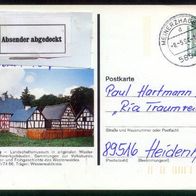 Bund Bildpostkarten BPK Mi. Nr. P 154 1996-03/17 Hachenburg o <