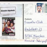 Bund Bildpostkarten BPK Mi. Nr. P 156 1997/1 (2) mit Zusatzfrankatur - Adveniat o <