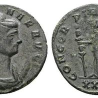 ANTIKE Römische Kaiserzeit Antoninian "SEVERINA, Gattin des Aurelianus (270-275)"
