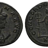 ANTIKE Römische Kaiserzeit Antoninian "SEVERINA, Gattin des Aurelianus (270-275)" Dia