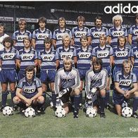 Adidas Mannschaftsbild Karlsruher SC Saison 1982