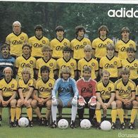 Adidas Mannschaftsbild Borussia Dortmund Saison 1984