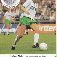 Portas Norbert Meier Werder Bremen Saison 1987/88