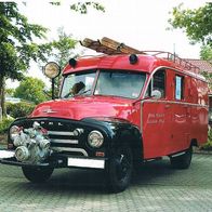 Feuerwehrfahrzeug Opel - Schmuckblatt 26.1