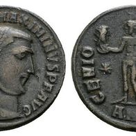 Röm. Kaiserzeit Nummi/ Folles 4,51 g "MAXIMINUS DAZA (305-313)"
