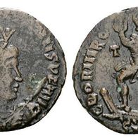 Röm. Kaiserzeit Bronzemünze 4,17 g "VALENTINIANUS II. (375-392)"