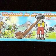 Ü - Ei Beipackzettel Urlaub in den Alpen 610 643
