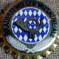Wieser Posthorn Bier Kronkorken Brauerei Kronenkorken Wiesmühl Alz Bayern, unbenutzt