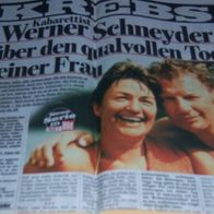 Werner Schneyder Bericht Clippings Sammlung #122