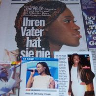 Ivy Quainoo The Voice Presseberichte Sammlung Clippings