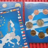 San Marino 2002 - erster Euro-Kursmünzensatz im Folder