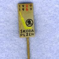 Skoda Pilsen Eishockey Anstecknadel Nadel Badge :